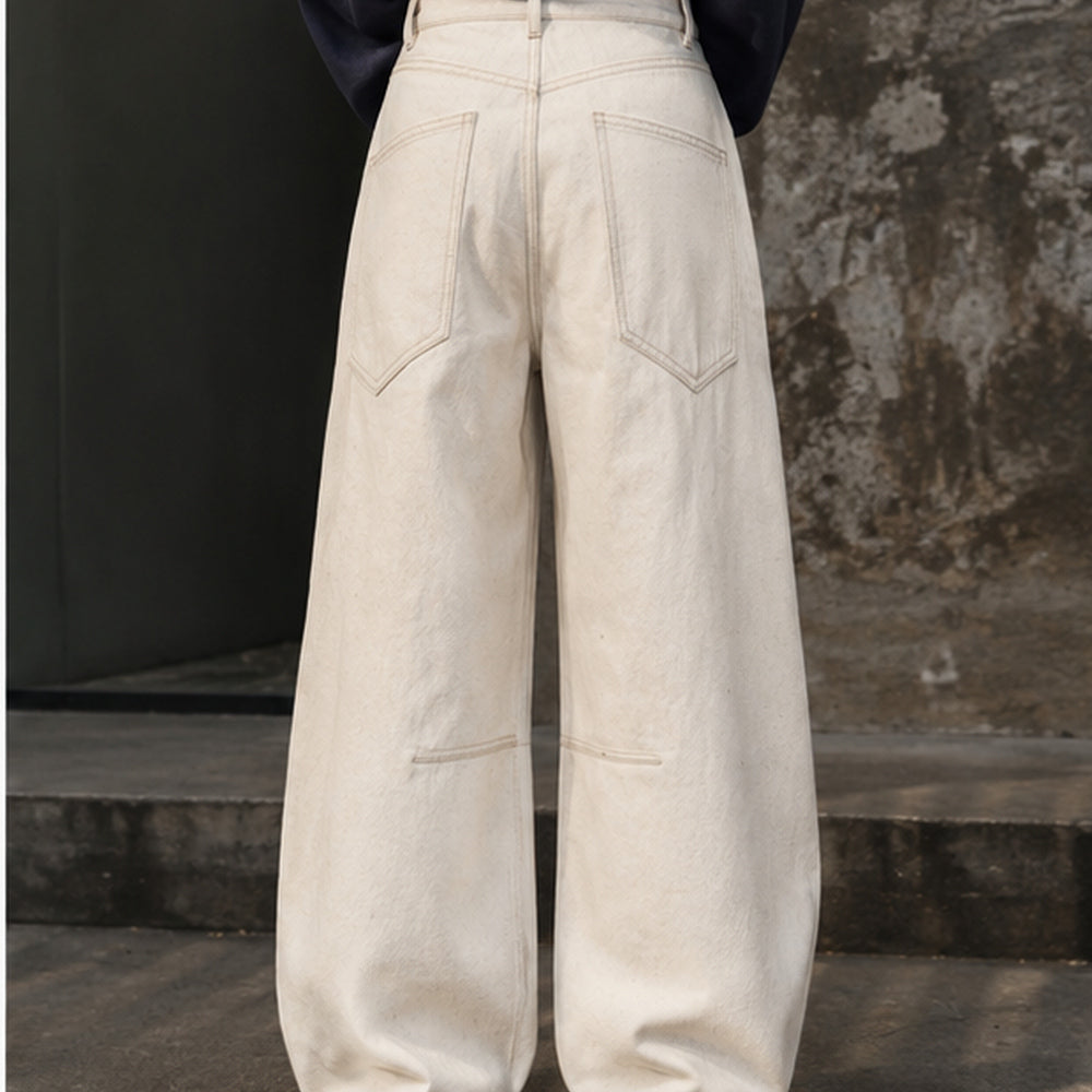 Off-White Paneled Baggy Denim Jeans