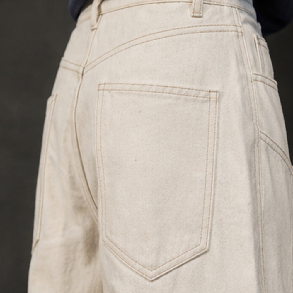 Off-White Paneled Baggy Denim Jeans
